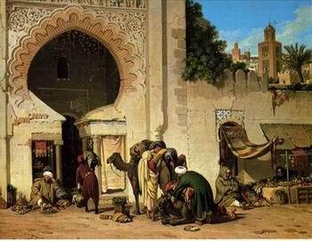 unknow artist Arab or Arabic people and life. Orientalism oil paintings 31